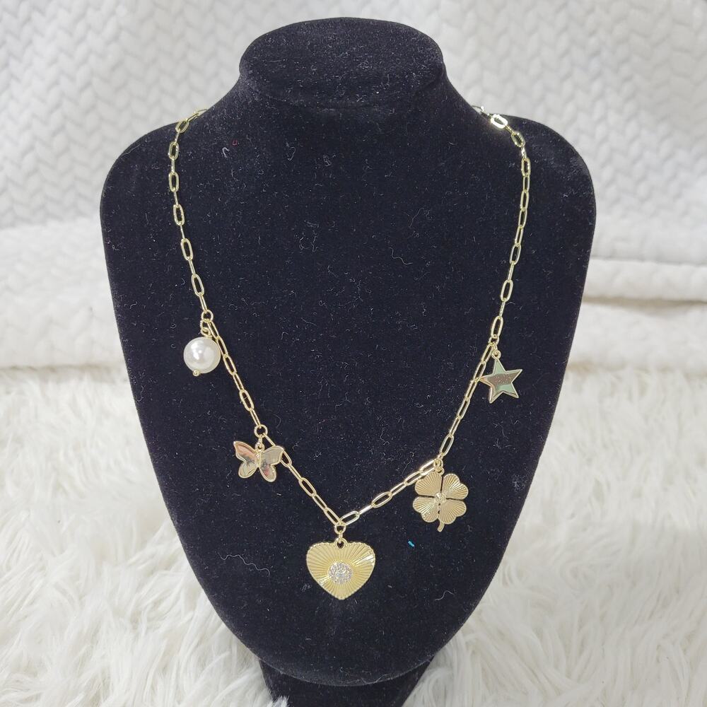 Jennifer Miller Heart Charm Necklace